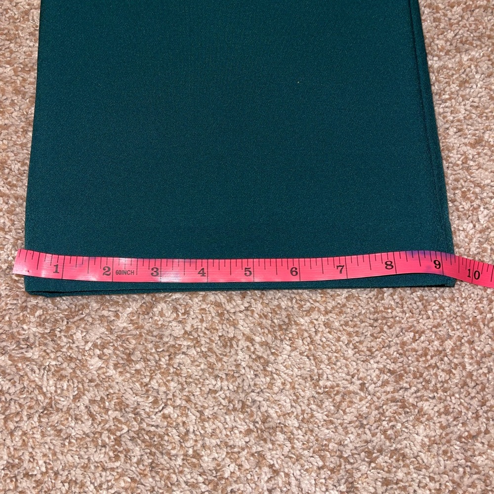 Express Teal Women's Pants 14 short and matching Top (large) Set - Picture 8 of 14